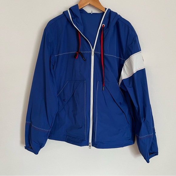 NWOT MONCLER Fujio Logo-Appliquéd Shell Hooded Jacket - Picture 5 of 14